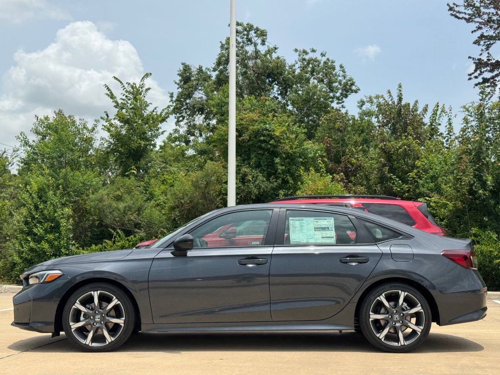 2026 Honda Civic Hybrid Sport Touring Gray at Classic Elite Chevrolet Sugar Land