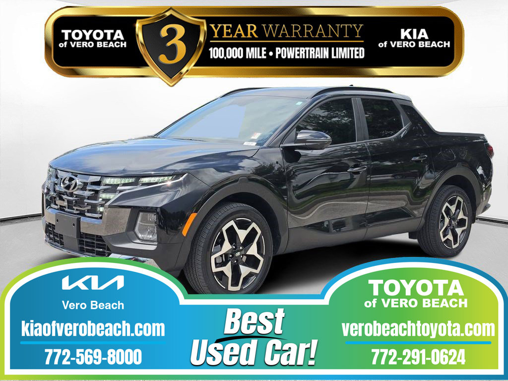 Phantom Black 2024 Hyundai Santa Cruz Pickup Truck All-Wheel Drive Automatic