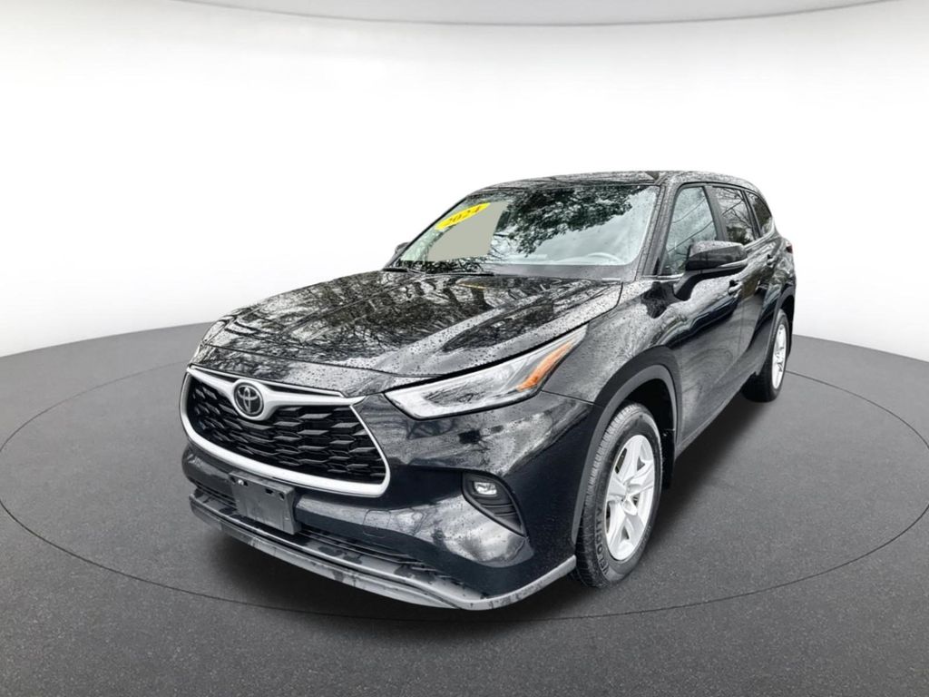 Midnight Black Metallic 2024 Toyota Highlander SUV / Crossover All-Wheel Drive 8-Speed Automatic