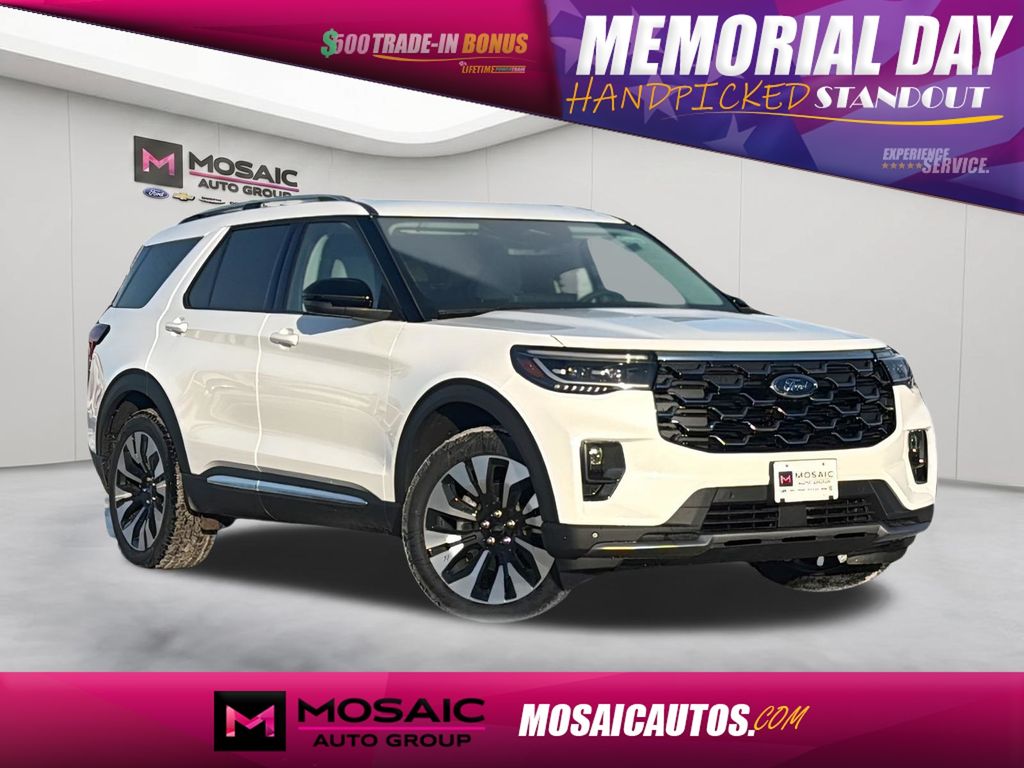 New 2026 Ford Explorer Platinum SUVs