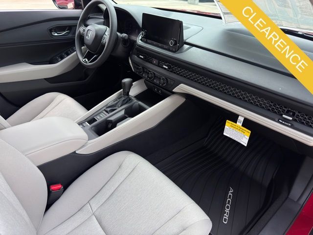 2025 Honda Accord SE Red at Community Honda