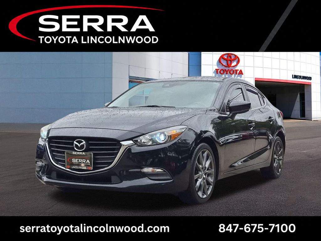 Jet Black Mica 2018 Mazda MAZDA3 Sedan Front-Wheel Drive 6-Speed Automatic