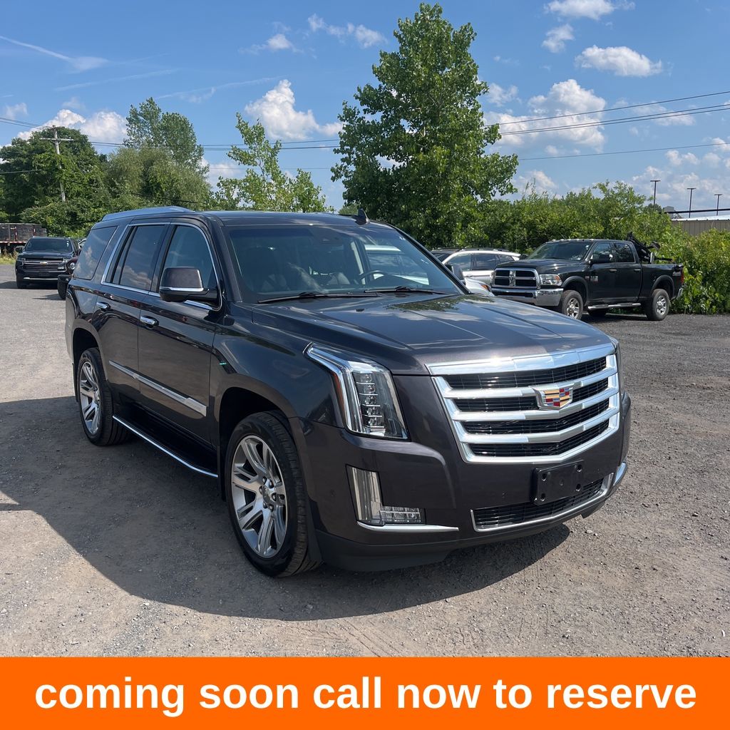 Dark Granite Metallic 2018 Cadillac Escalade SUV / Crossover Four-Wheel Drive Automatic