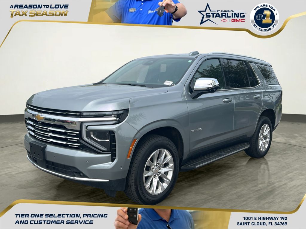 Sterling Gray Metallic 2025 Chevrolet Tahoe Premier RWD SUV / Crossover 4X2