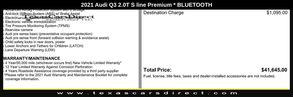 2021 Audi Q3 Premium 9