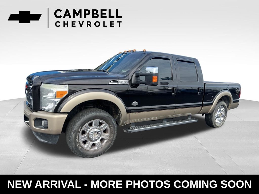 Brown Metallic 2014 Ford F-250 Super Duty Pickup Truck Four-Wheel Drive 6-Speed Automatic Overdrive