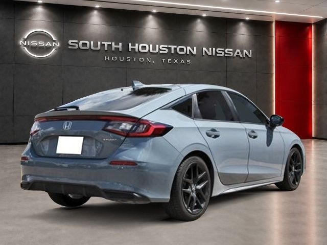 2023 Honda Civic Sport Gray at Classic Elite Chevrolet Sugar Land