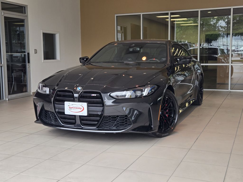 Black Sapphire Metallic 2025 BMW M4 Coupe RWD Coupe Rear-Wheel Drive 6-Speed Manual