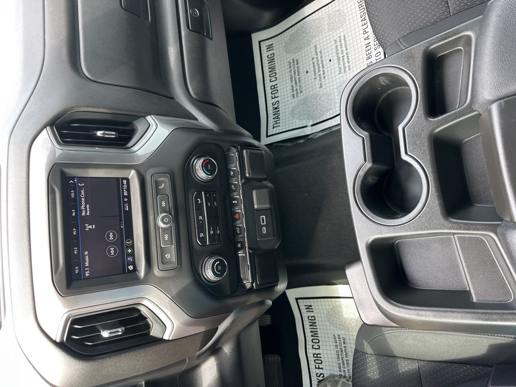 2021 Black Chevrolet Silverado 1500 Custom RWD Truck