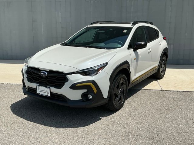 Crystal White Pearl 2025 Subaru Crosstrek SUV / Crossover All-Wheel Drive Continuously Variable Transmission