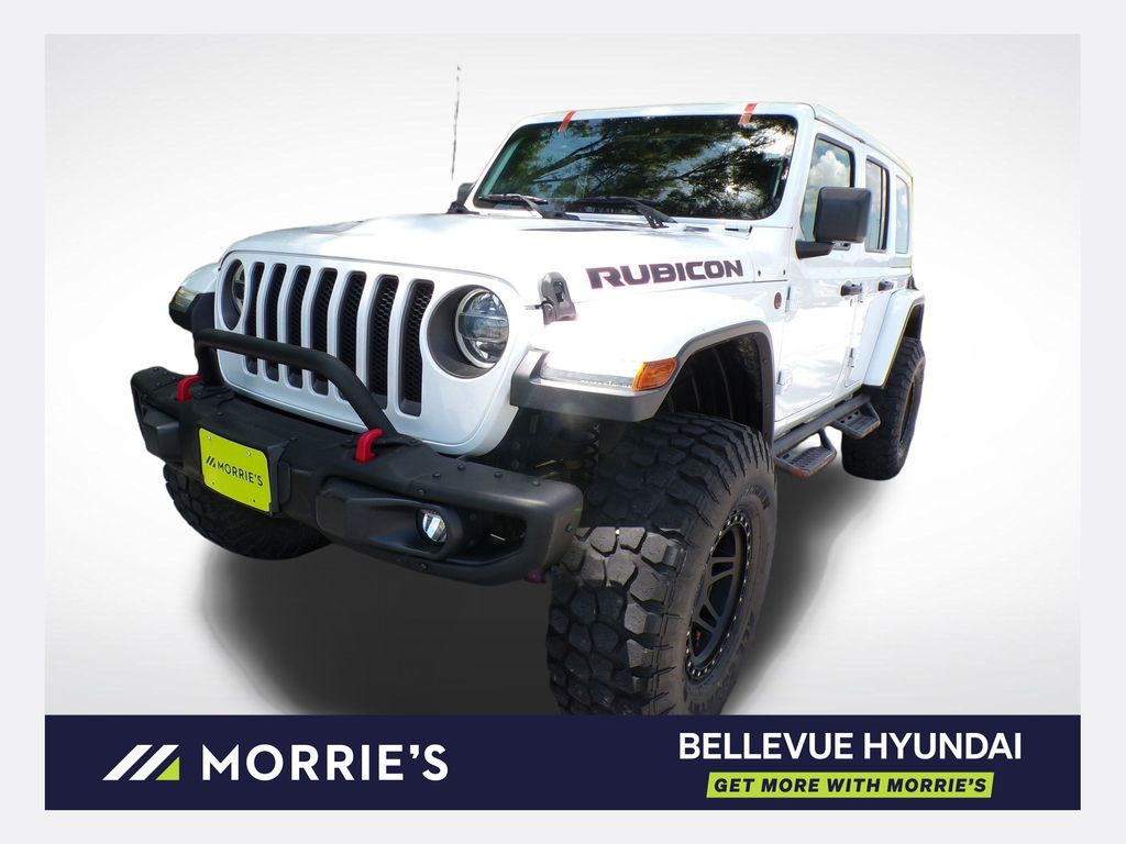 Bright White Clearcoat 2019 Jeep Wrangler SUV / Crossover Four-Wheel Drive 8-Speed Automatic
