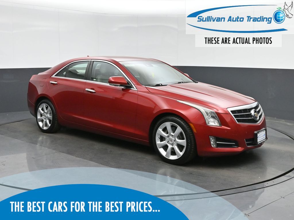Red Obsession Tintcoat 2014 Cadillac ATS 3.6L Performance RWD Sedan Rear-Wheel Drive 6-Speed Automatic