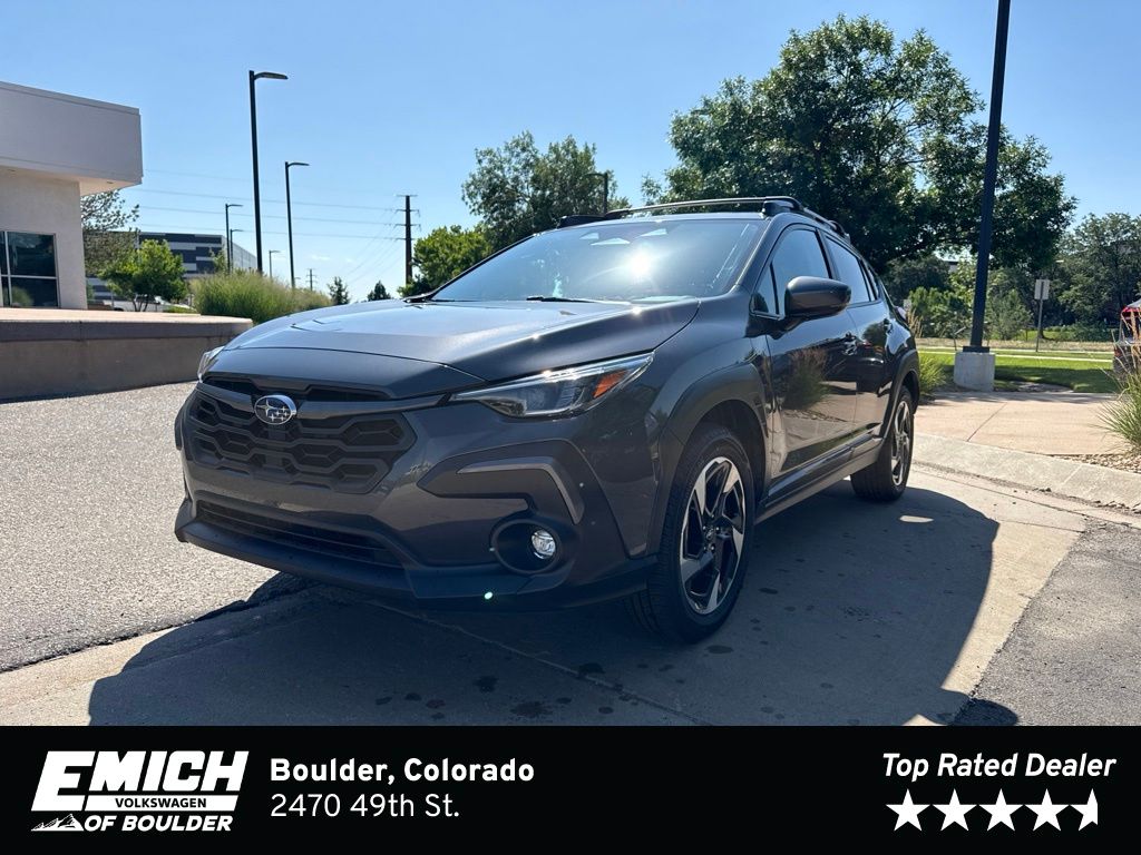 Gray Metallic 2024 Subaru Crosstrek SUV / Crossover All-Wheel Drive Continuously Variable Transmission