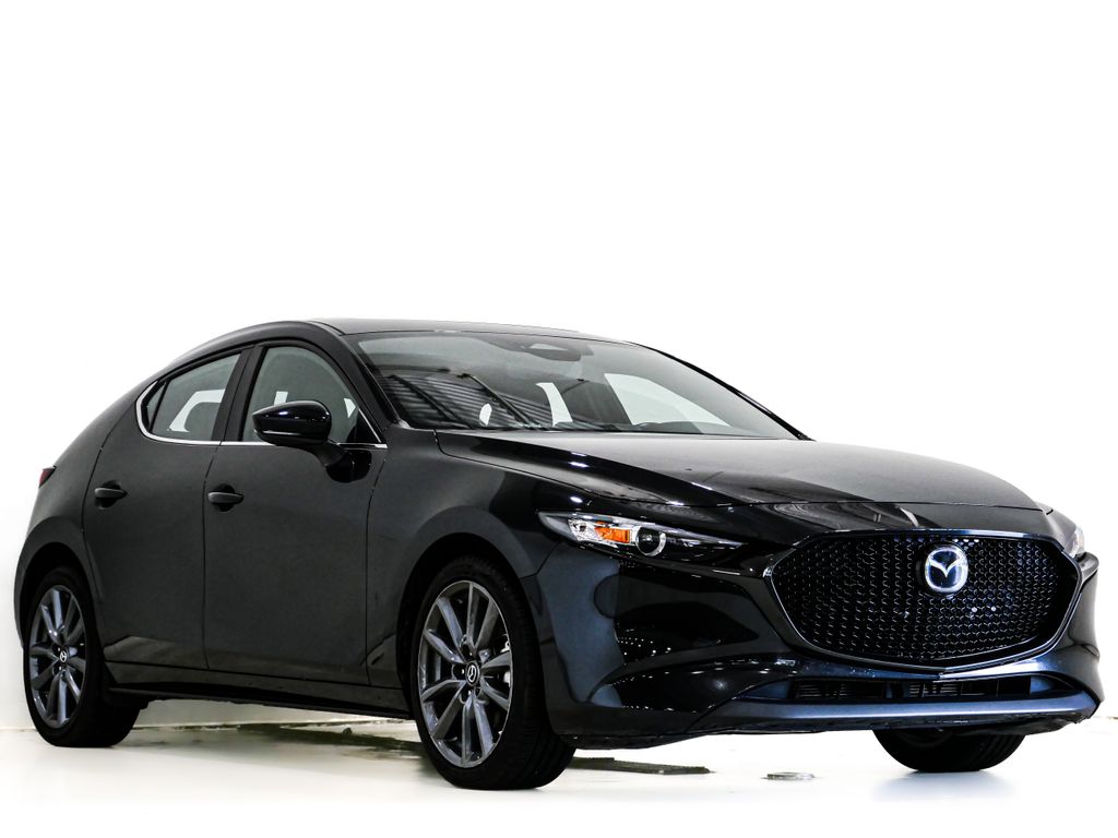Jet Black Mica 2024 Mazda MAZDA3 Hatchback Front-Wheel Drive 6-Speed Automatic