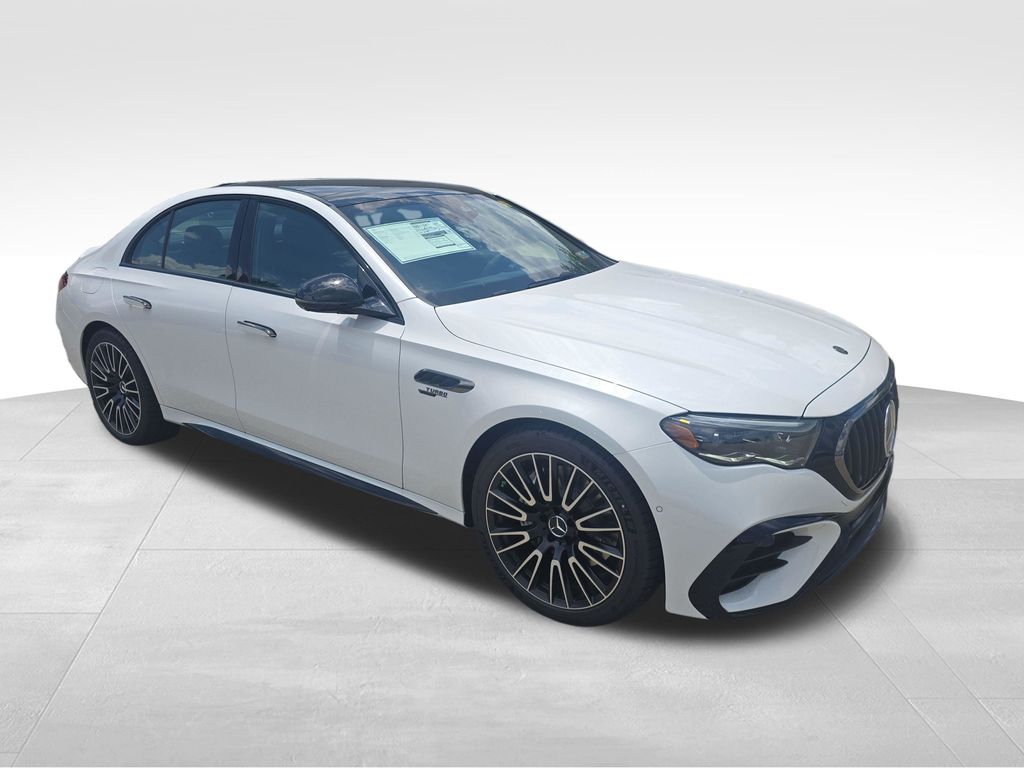 2026 Mercedes-Benz E-Class E 53 AMG® White at John Sisson Motors