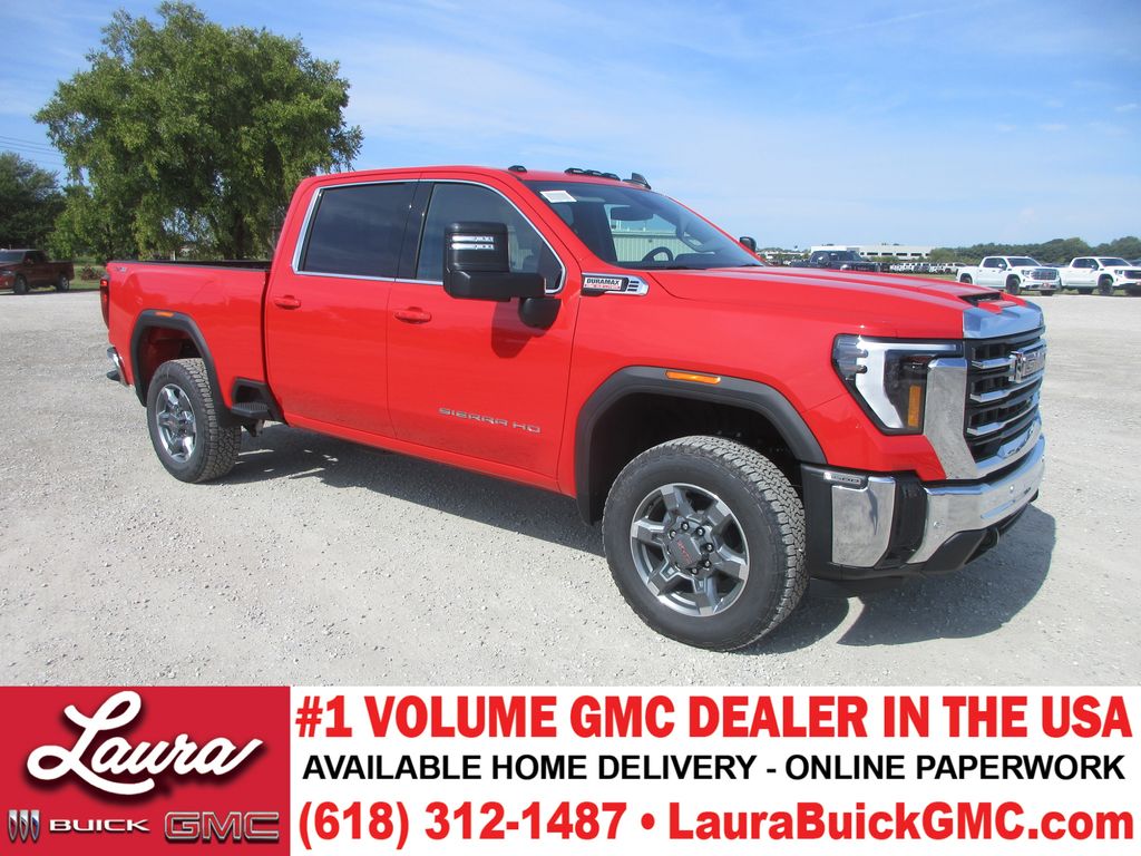 Cardinal Red 2026 GMC Sierra 3500HD Pickup Truck Four-Wheel Drive Automatic