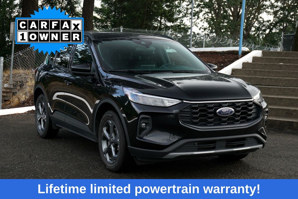 Black Metallic 2025 Ford Escape SUV / Crossover All-Wheel Drive 8-Speed Automatic