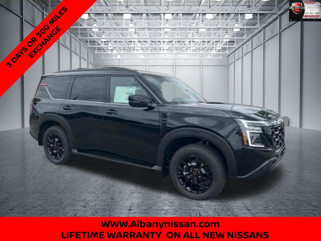 Super Black 2026 Nissan Armada SUV / Crossover Four-Wheel Drive 9-Speed Automatic