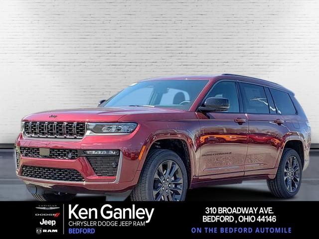 Velvet Red Pearlcoat 2026 Jeep Grand Cherokee L SUV / Crossover Four-Wheel Drive 8-Speed Automatic