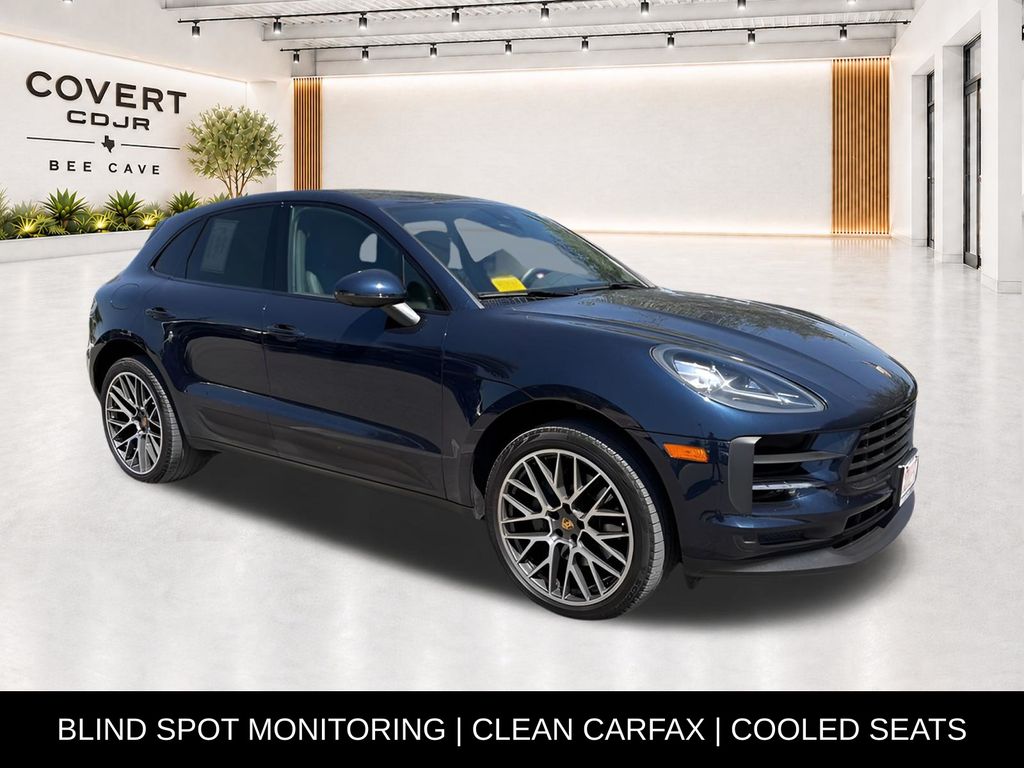 Blue 2020 Porsche Macan SUV / Crossover All-Wheel Drive 7-Speed Automatic
