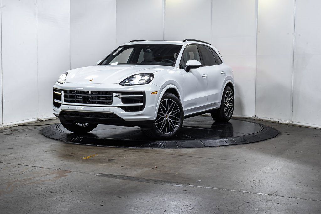 White 2025 Porsche Cayenne SUV / Crossover All-Wheel Drive 8-Speed Automatic