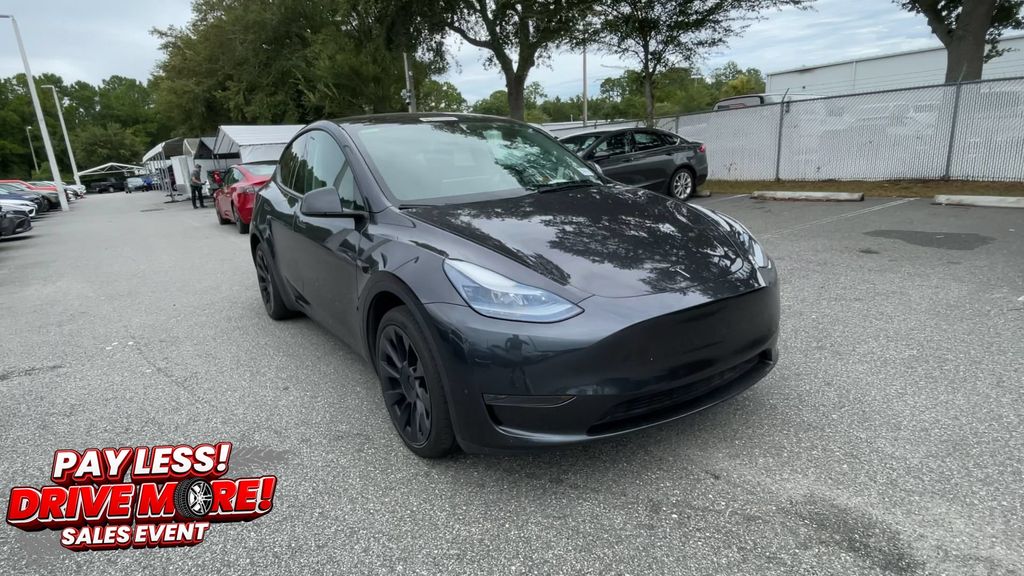 Used 2024 Tesla Model Y Long Range with VIN 7SAYGDEDXRF153441 for sale in Jacksonville, FL