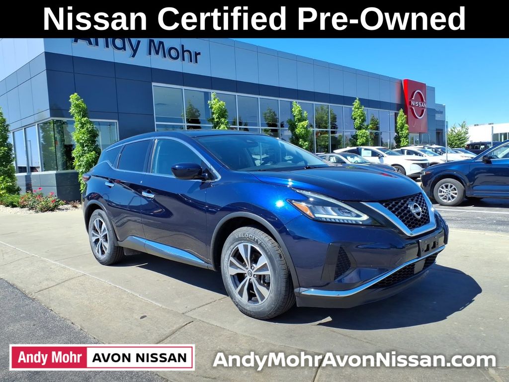 Deep Ocean Blue 2023 Nissan Murano SUV / Crossover All-Wheel Drive Continuously Variable Transmission