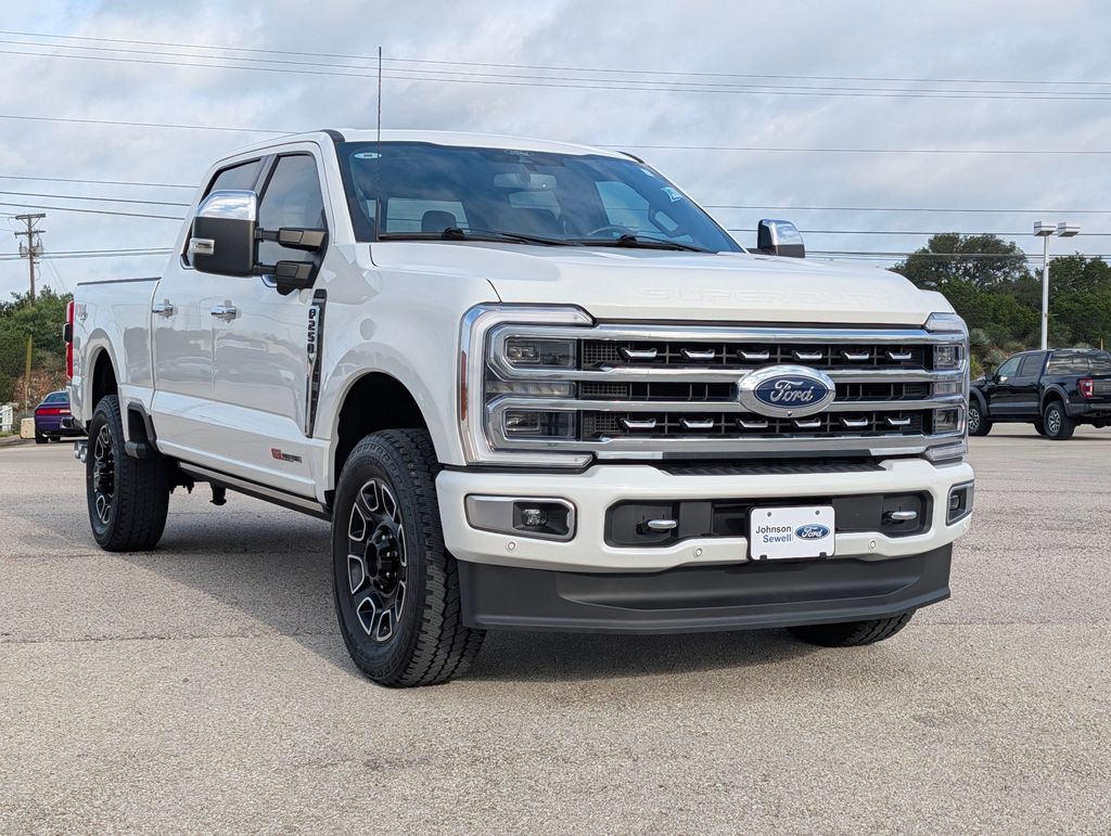 Oxford White 2024 Ford F-250 Super Duty Pickup Truck Four-Wheel Drive Automatic