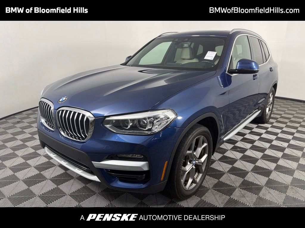 Phytonic Blue Metallic 2020 BMW X3 SUV / Crossover All-Wheel Drive 8-Speed Automatic
