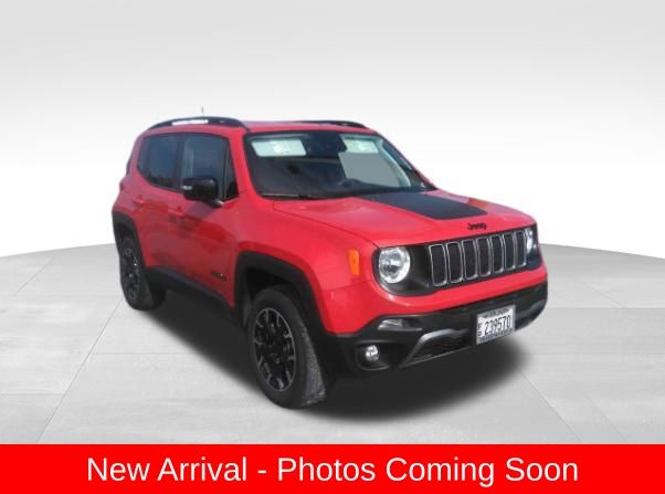 Red 2023 Jeep Renegade Latitude 4WD SUV / Crossover Four-Wheel Drive 9-Speed Automatic