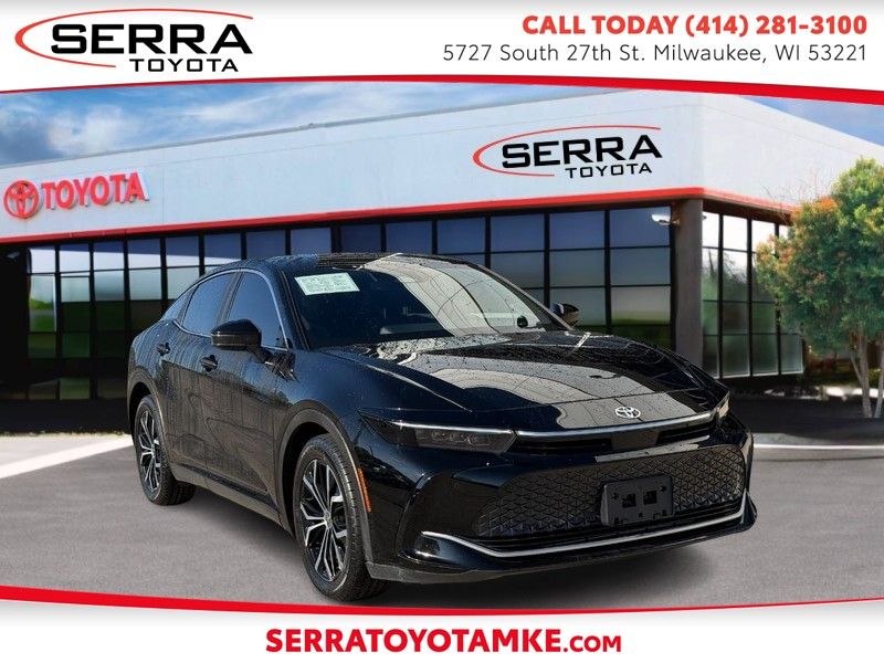 Black 2023 Toyota Crown Limited AWD Sedan All-Wheel Drive Continuously Variable Transmission