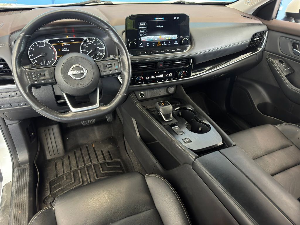 2023 Nissan Rogue SL White at Classic Elite Chevrolet Sugar Land