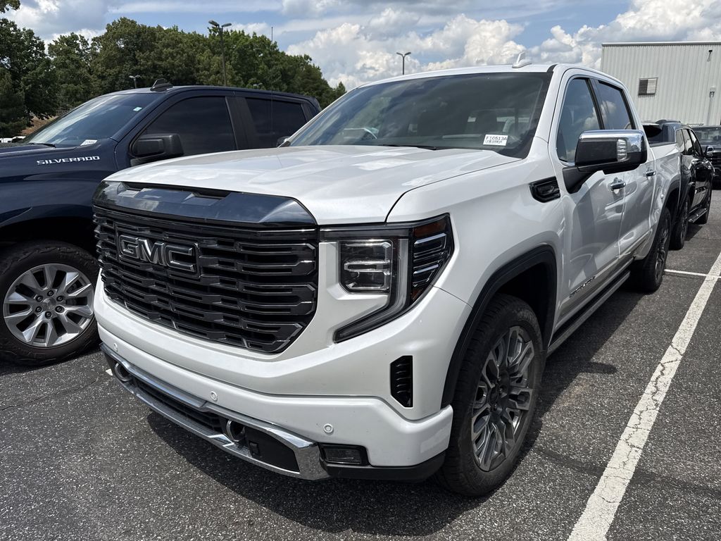 2024 White Frost Tricoat GMC Sierra 1500 Denali Ultimate 4X4 Truck