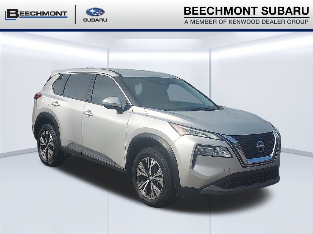 Brilliant Silver Metallic 2021 Nissan Rogue SUV / Crossover All-Wheel Drive Continuously Variable Transmission