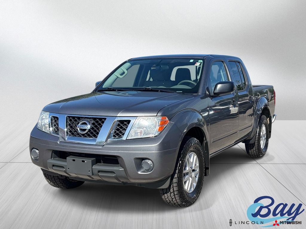 Gray (Gun Metallic) 2019 Nissan Frontier SV V6 Crew Cab 4WD Pickup Truck Four-Wheel Drive 5-Speed Automatic Overdrive