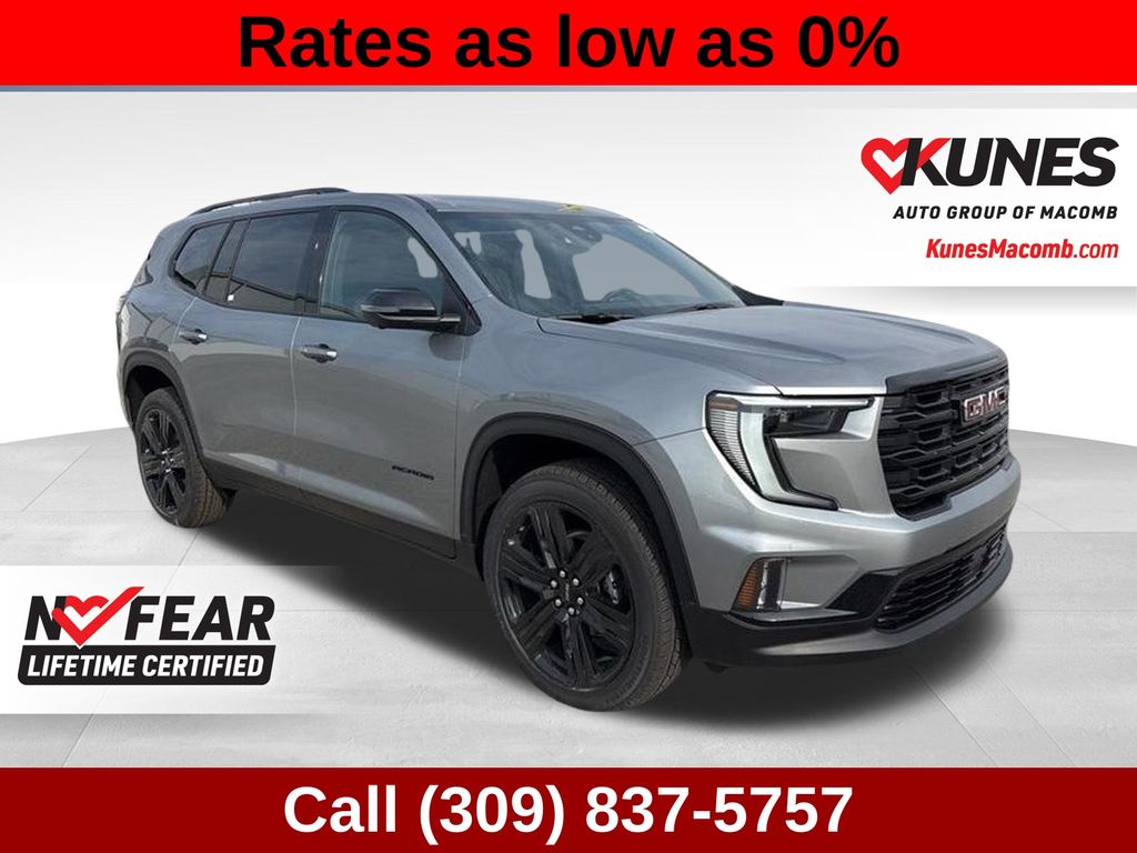 Sterling Metallic 2026 GMC Acadia Elevation AWD SUV / Crossover Four-Wheel Drive 8-Speed Automatic