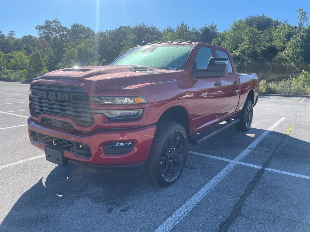 Molten Red Pearlcoat 2026 RAM 2500 Tradesman Crew Cab 4WD Pickup Truck Four-Wheel Drive 8-Speed Automatic