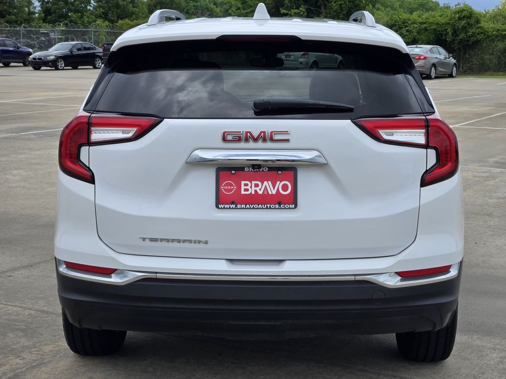 2023 GMC Terrain SLT White at Classic Chevrolet Galveston