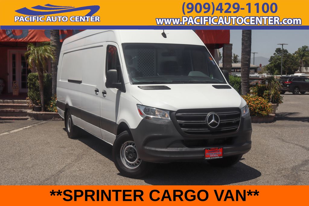 White 2020 Mercedes-Benz Sprinter Cargo Van 7-Speed Automatic