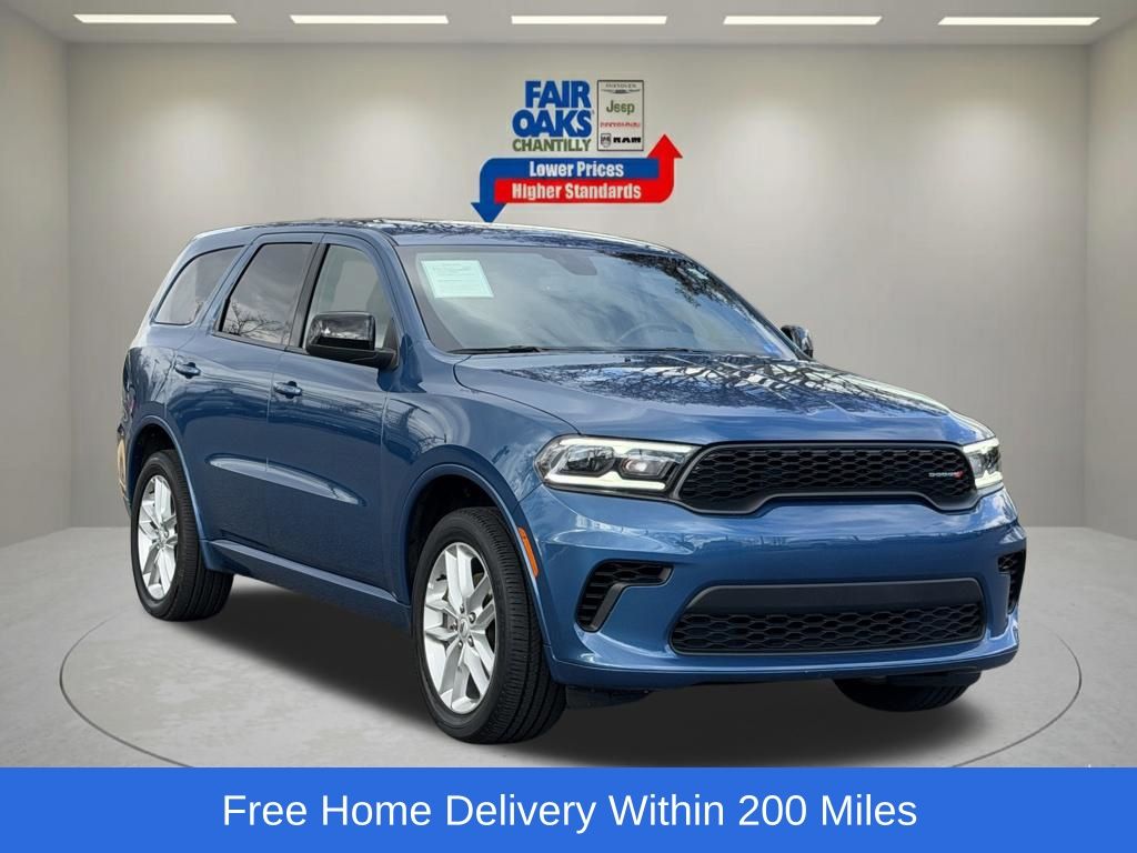 Blue (Frostbite Pearlcoat) 2025 Dodge Durango GT AWD SUV / Crossover All-Wheel Drive 8-Speed Automatic