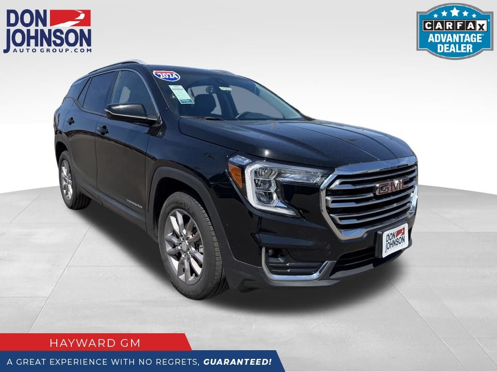 Black (Ebony Twilight Metallic) 2024 GMC Terrain SUV / Crossover All-Wheel Drive 9-Speed Automatic