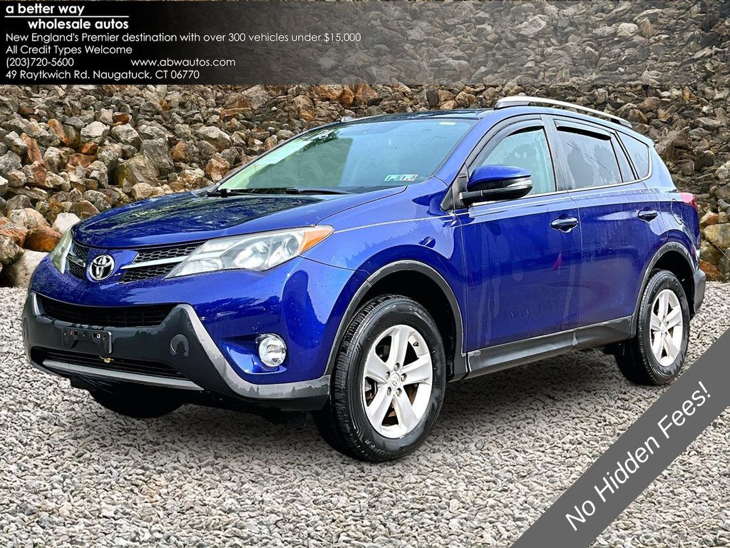 Blue 2014 Toyota RAV4 SUV / Crossover All-Wheel Drive 6-Speed Automatic