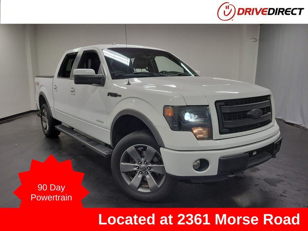 Oxford White 2014 Ford F-150 FX4 SuperCrew 4WD Pickup Truck Four-Wheel Drive 6-Speed Automatic