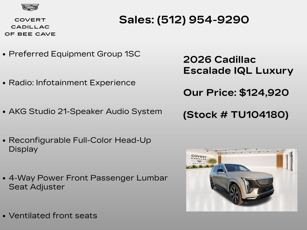 New 2026  Cadillac Luxury image 7