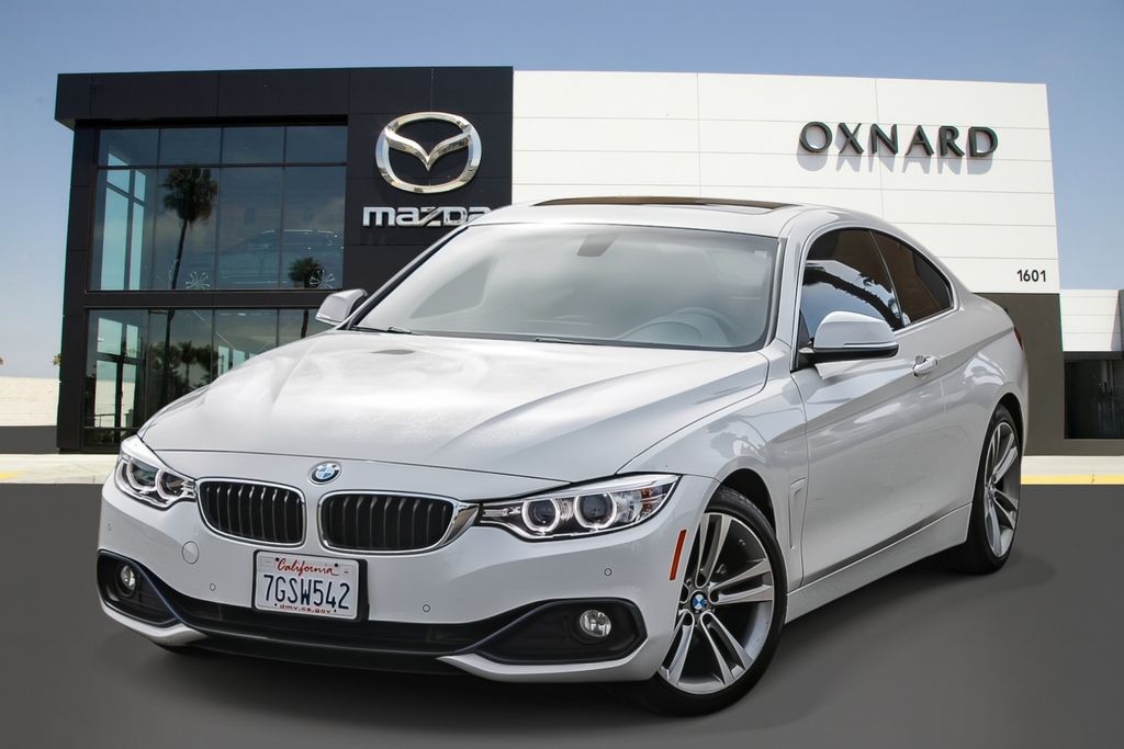 Alpine White 2017 BMW 4 Series 430i Coupe RWD Coupe Rear-Wheel Drive 8-Speed Automatic