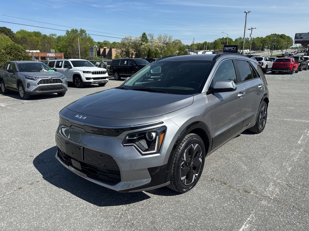 Steel Gray 2024 Kia Niro EV Wind FWD SUV / Crossover Front-Wheel Drive 1-Speed Automatic