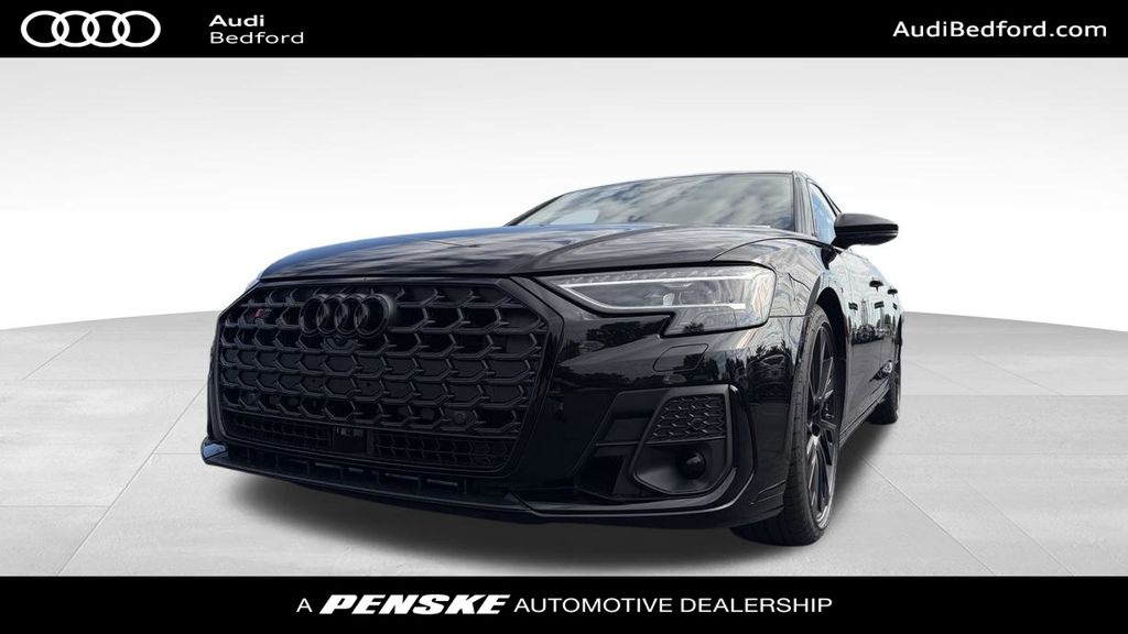 Mythos Black Metallic 2027 Audi S8 Sedan All-Wheel Drive 8-Speed Automatic