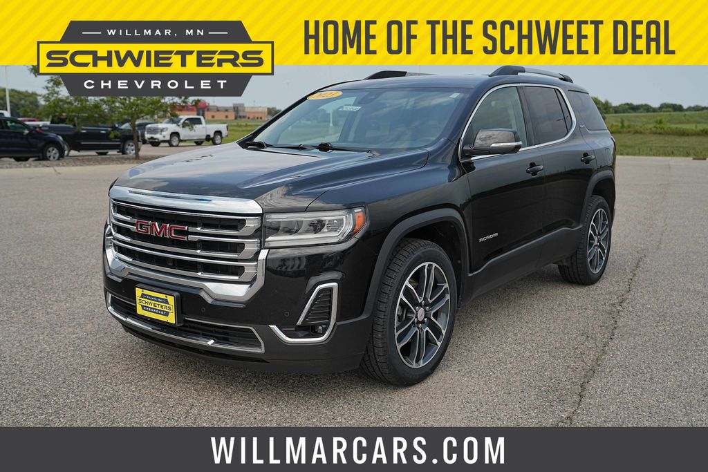 Black (Ebony Twilight Metallic) 2023 GMC Acadia SUV / Crossover Four-Wheel Drive 9-Speed Automatic