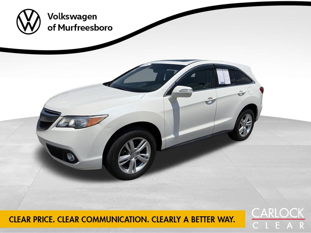White Diamond Pearl 2015 Acura RDX SUV / Crossover All-Wheel Drive 6-Speed Automatic
