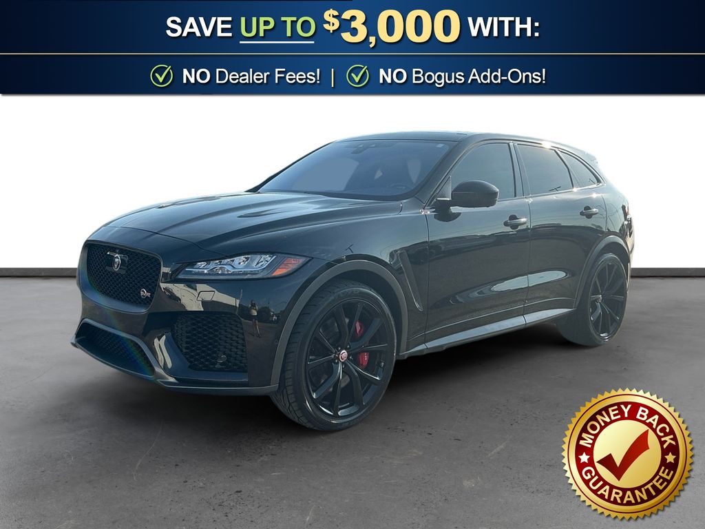 Black 2020 Jaguar F-PACE SUV / Crossover All-Wheel Drive 8-Speed Automatic